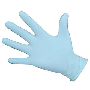 Large 3 Mil Blue Nitrile Food Grade Powder-Free Body Guard® Disposable Glove (Box of 100)
