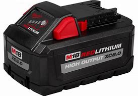 Milwaukee M18 18-Volt Lithium-Ion HIGH OUTPUT XC 8.0 Ah Battery