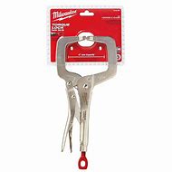 Milwaukee 11 in. Torque Lock Locking C-Clamp with Regular Jaws