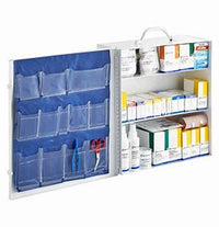 Load image into Gallery viewer, 100-Person 3-Shelf Cabinet 494-Piece First Aid Kit

