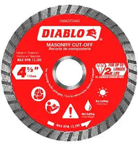 Load image into Gallery viewer, DIABLO Diamond Segmented Turbo Cut-Off Discs for Masonry

