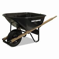 True Temper® J6 6 Cubic Foot Steel Medium Duty Wheelbarrow