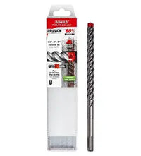 Load image into Gallery viewer, Diablo Rebar Demon 1/2 in. X 8 in. L Carbide Tipped 4-Cutter Hammer Drill Bit SDS-Plus Shank 25 pk
