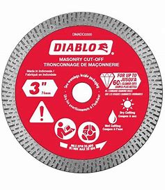 DIABLO Diamond Blade Masonry Continuous Turbo Rim Cut-Off