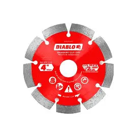 DIABLO Diamond Segmented Cut-Off Discs for Masonry