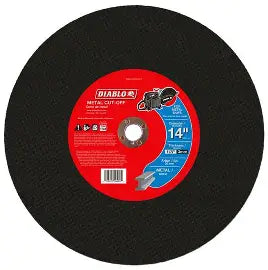 DIABLO 14 in. x 1/8 in. x 20 mm Metal High Speed Cut-Off Disc