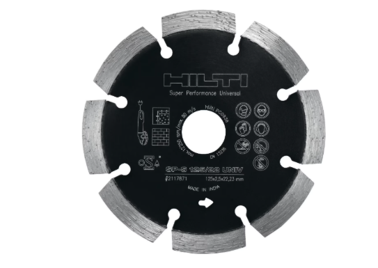 HILTI SP Universal diamond blade Dia Blade AG 9"x7/8"