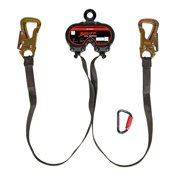 KStrong BRUTE Dual 9 ft. Web w/ Aluminum Carabiner