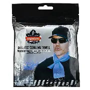 Chill Its 6603 Evaporative Cooling Band, 4 in W, 29-1/2 in L, Blue