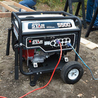 Load image into Gallery viewer, NorthStar 165601 Generator | 5,500 Surge Watts | 4,500 Rated Watts | Recoil Start With Wheel Kit (Price is subject to freight)

