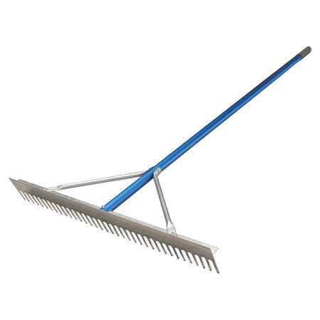 36” Landscape Rake- 5FT handle W/ Braces