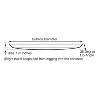 Load image into Gallery viewer, 60" Diameter Heavy-Duty ProForm® Float Pan with Safety Rod (6 Blade)
