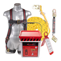 Load image into Gallery viewer, KStrong 50 ft. Roofers Kit with Elite 5 Point Harness
