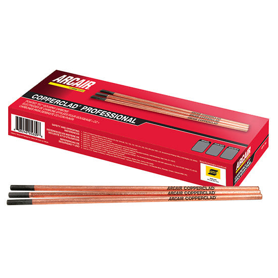 Arcair® CutSkill® 5/16" X 12" DC Pointed Coppercald® Arc Gouging Electrode (50pk)