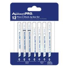 Avanti Pro U-Shank Jig Saw Blade Set (12pc)