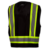 Load image into Gallery viewer, Pyramex RVZ24CP Series Type R Class 2 Two-Tone Surveyor Safety Vest with Clear Pocket
