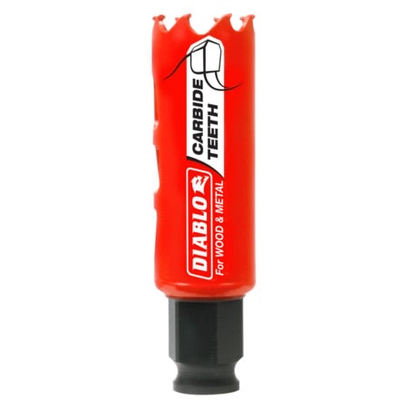 Diablo Carbide-Tipped Wood & Metal Holesaws