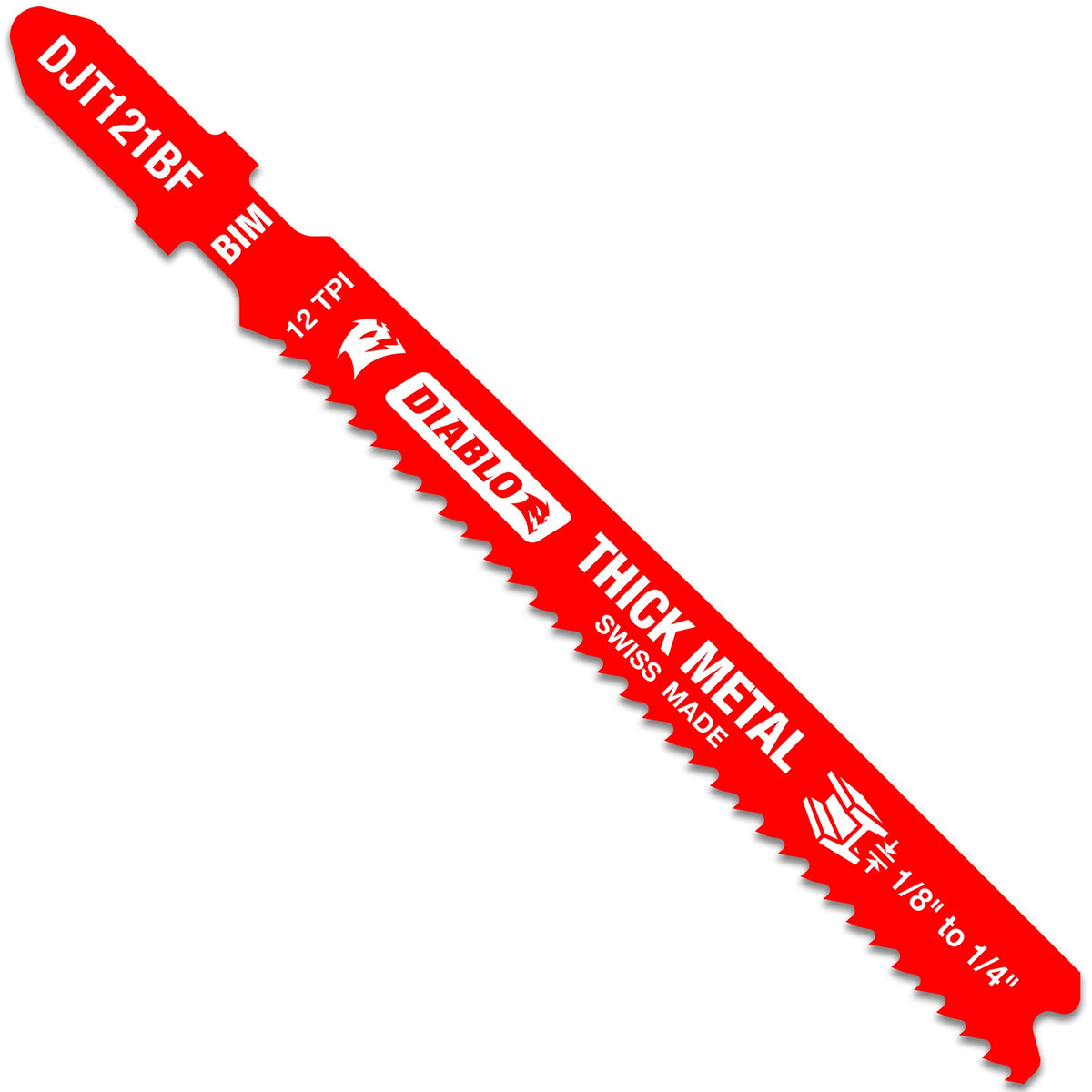 Diablo 3-5/8 in. 12 TPI Bi-Metal T-Shank Jig Saw Blades for Thick Metal 5 pack