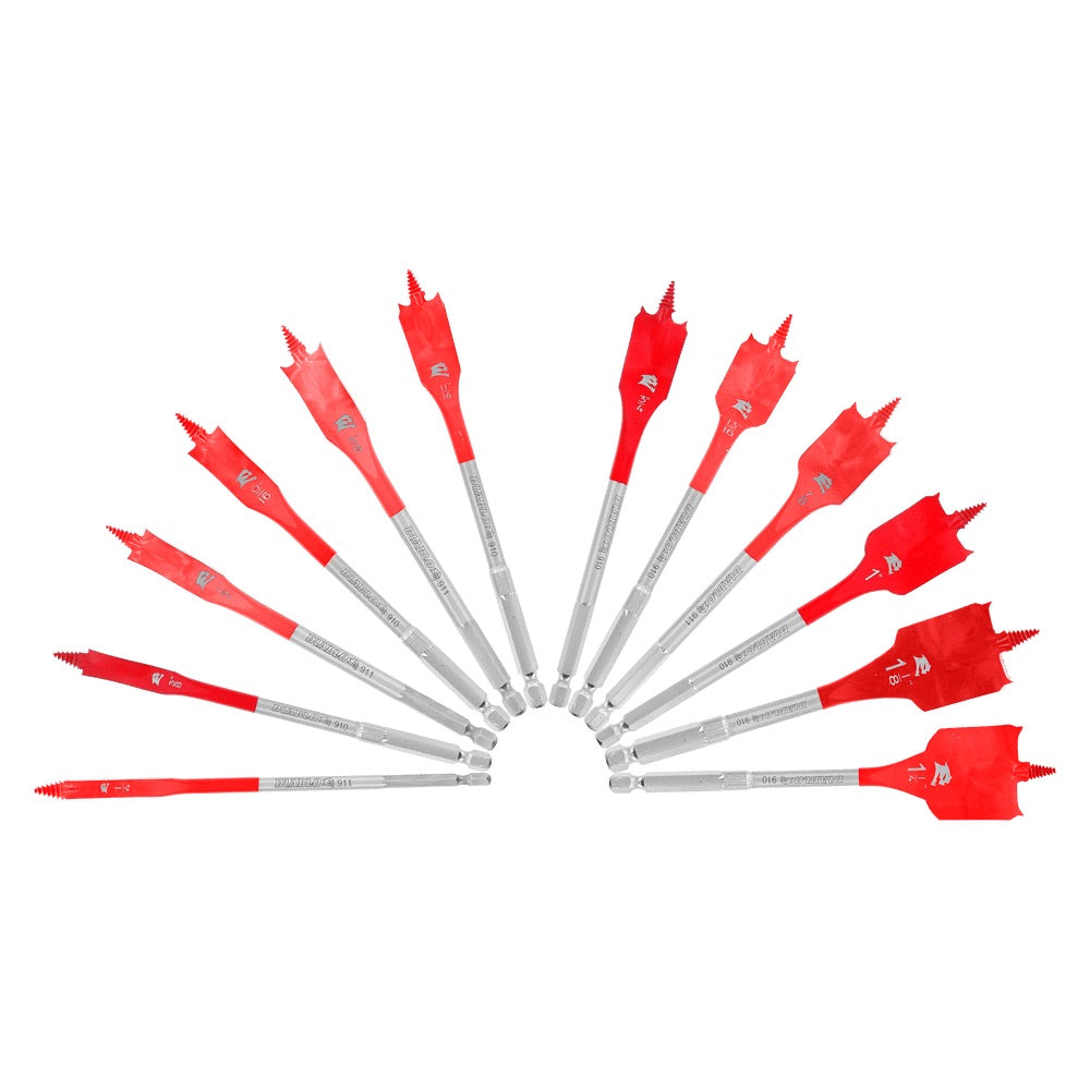 Diablo SPEEDemon 12pc Spade Bit Set